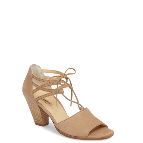 Paul Green Shoes - NEW • Paul Green • Veronica Block Heel Sandals Tan